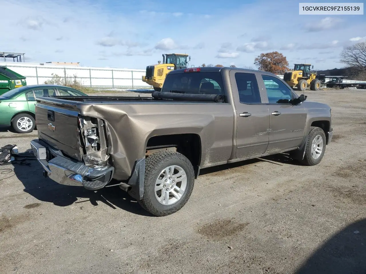1GCVKREC9FZ155139 2015 Chevrolet Silverado K1500 Lt