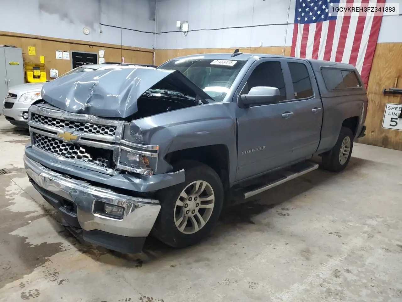 1GCVKREH3FZ341383 2015 Chevrolet Silverado K1500 Lt