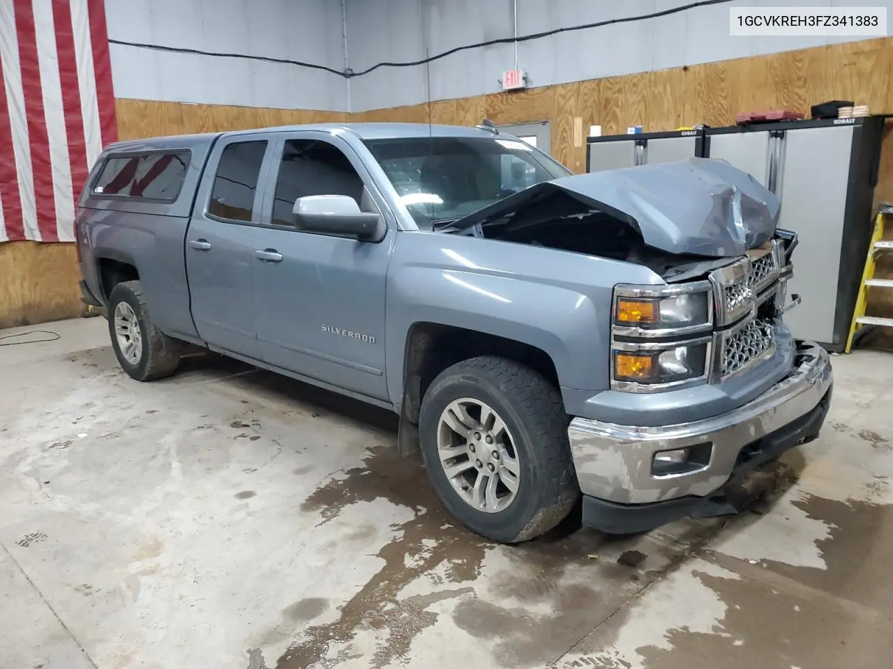 1GCVKREH3FZ341383 2015 Chevrolet Silverado K1500 Lt