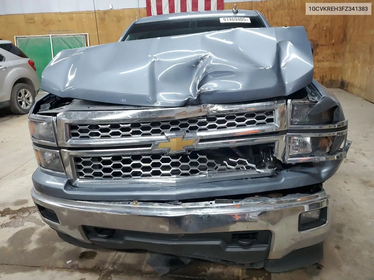 1GCVKREH3FZ341383 2015 Chevrolet Silverado K1500 Lt