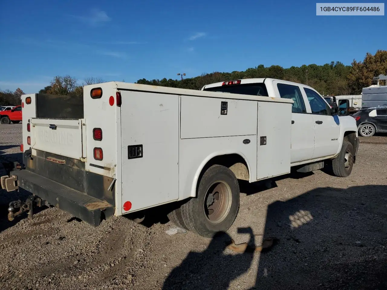 1GB4CYC89FF604486 2015 Chevrolet Silverado C3500