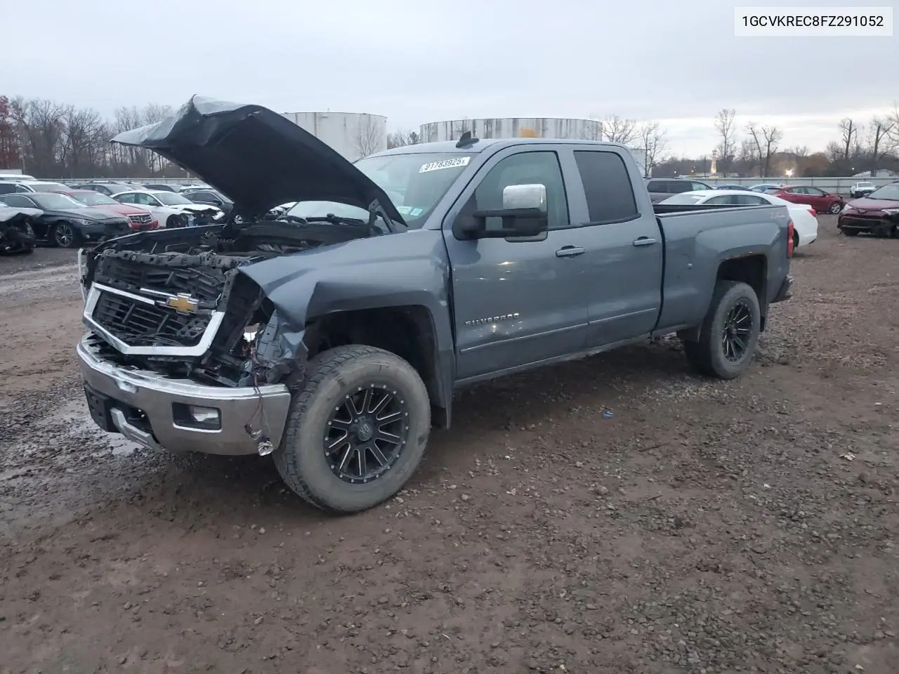 1GCVKREC8FZ291052 2015 Chevrolet Silverado K1500 Lt