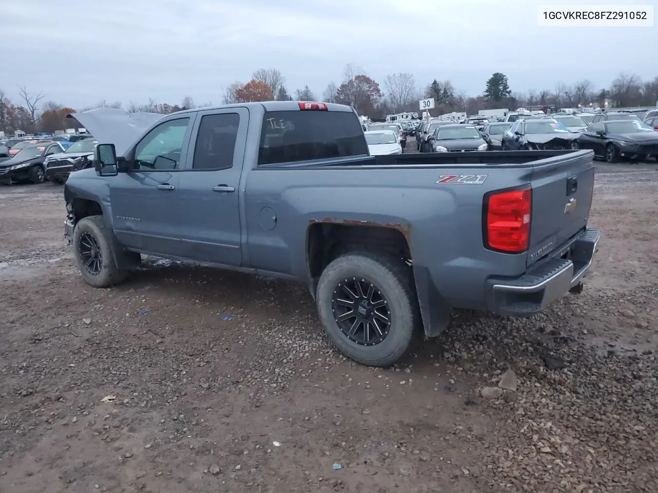 1GCVKREC8FZ291052 2015 Chevrolet Silverado K1500 Lt