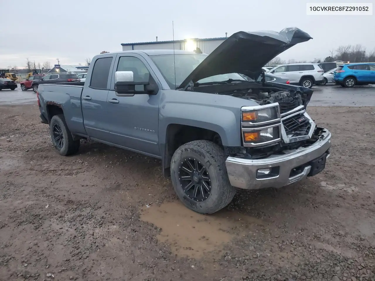 1GCVKREC8FZ291052 2015 Chevrolet Silverado K1500 Lt