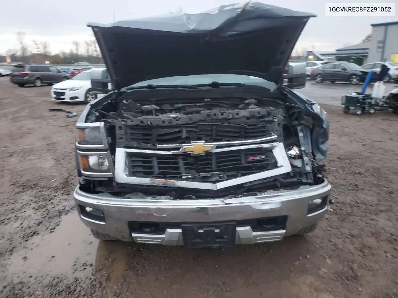1GCVKREC8FZ291052 2015 Chevrolet Silverado K1500 Lt