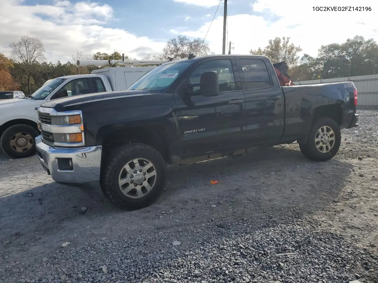 1GC2KVEG2FZ142196 2015 Chevrolet Silverado K2500 Heavy Duty Lt