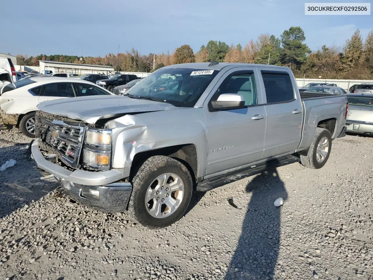 3GCUKRECXFG292506 2015 Chevrolet Silverado K1500 Lt