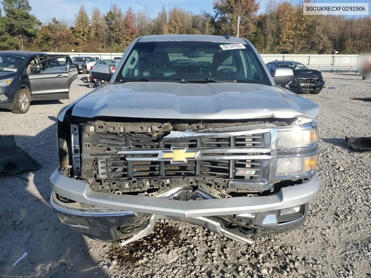 3GCUKRECXFG292506 2015 Chevrolet Silverado K1500 Lt