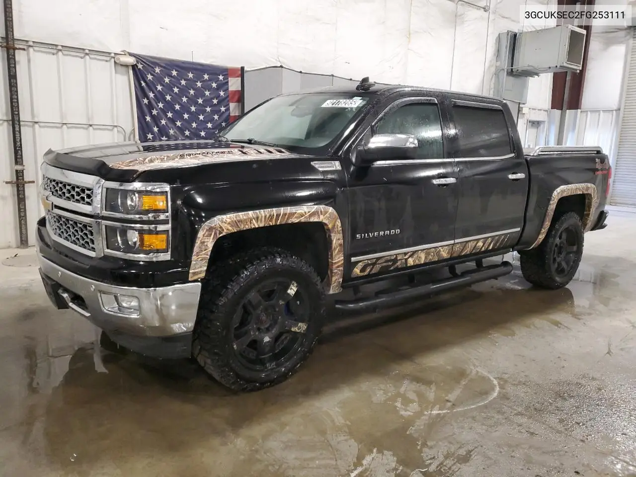 3GCUKSEC2FG253111 2015 Chevrolet Silverado K1500 Ltz
