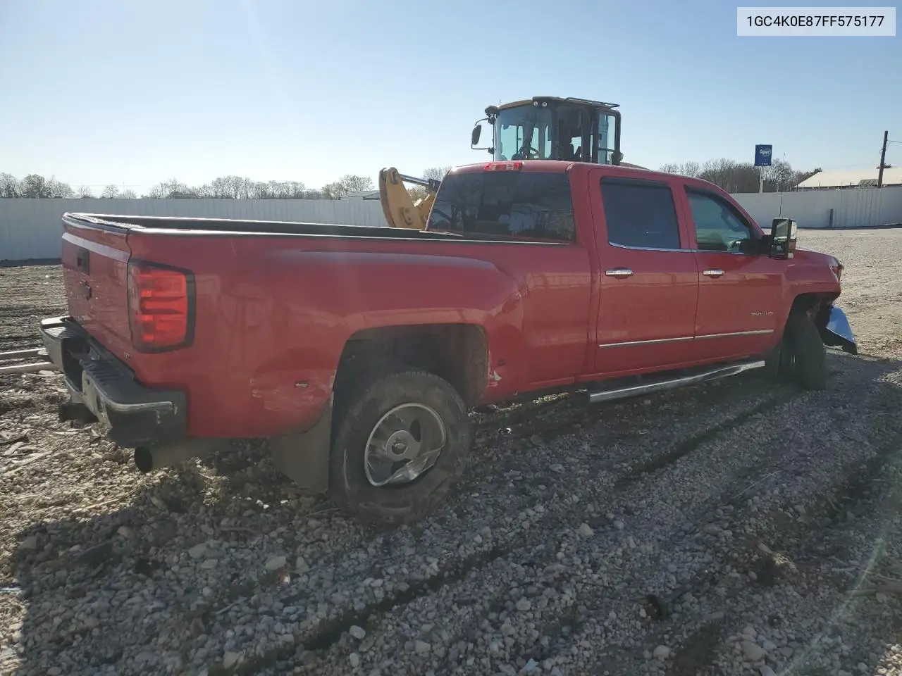 1GC4K0E87FF575177 2015 Chevrolet Silverado K3500 Ltz