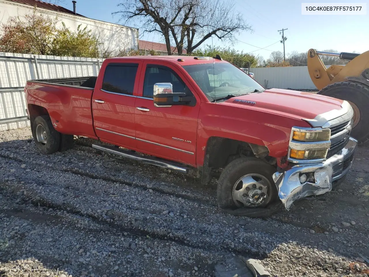 1GC4K0E87FF575177 2015 Chevrolet Silverado K3500 Ltz