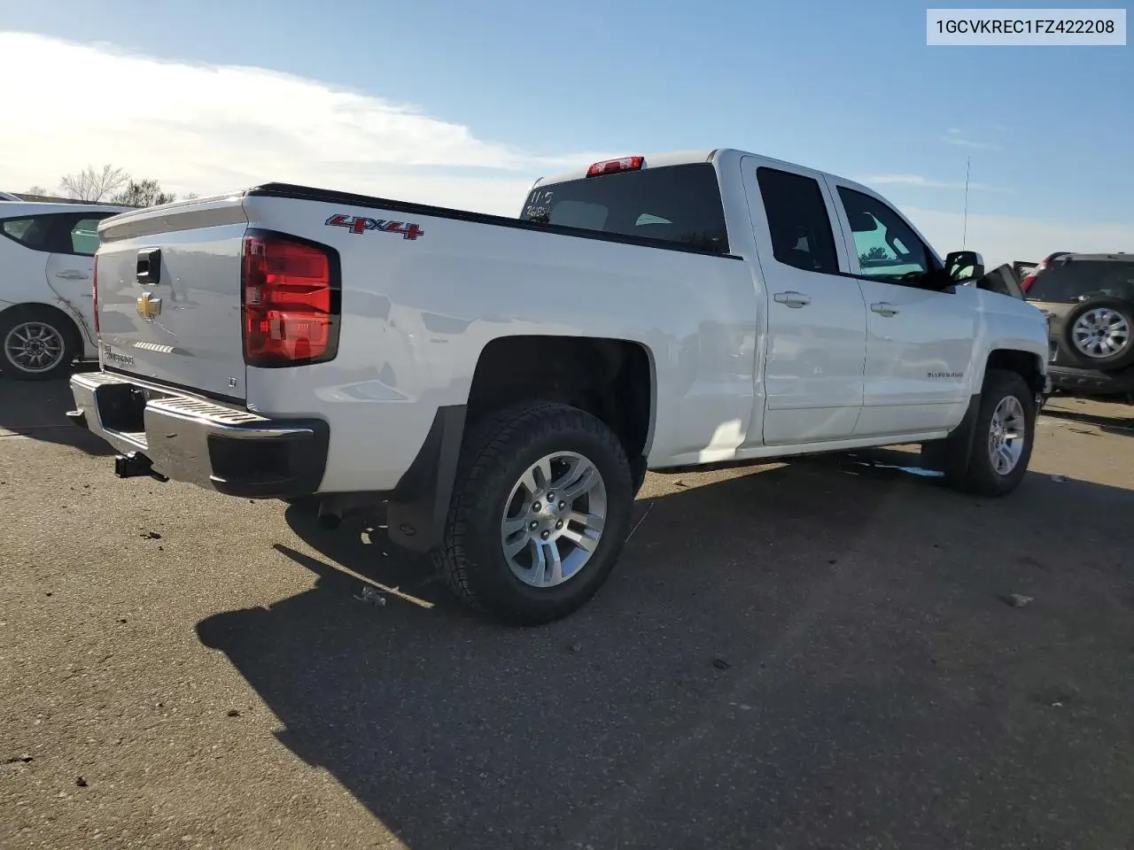 1GCVKREC1FZ422208 2015 Chevrolet Silverado K1500 Lt