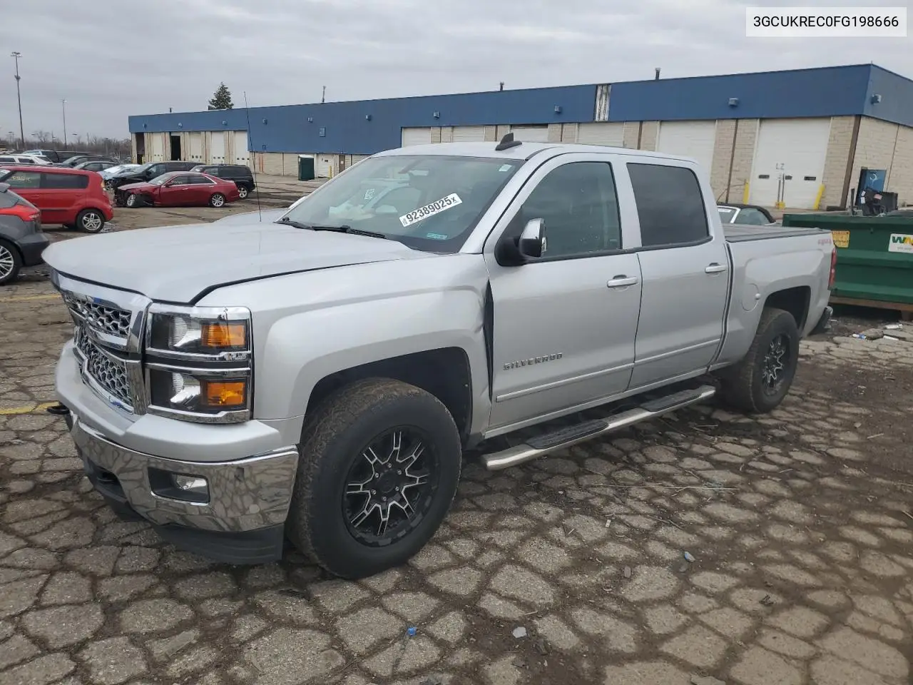 3GCUKREC0FG198666 2015 Chevrolet Silverado K1500 Lt