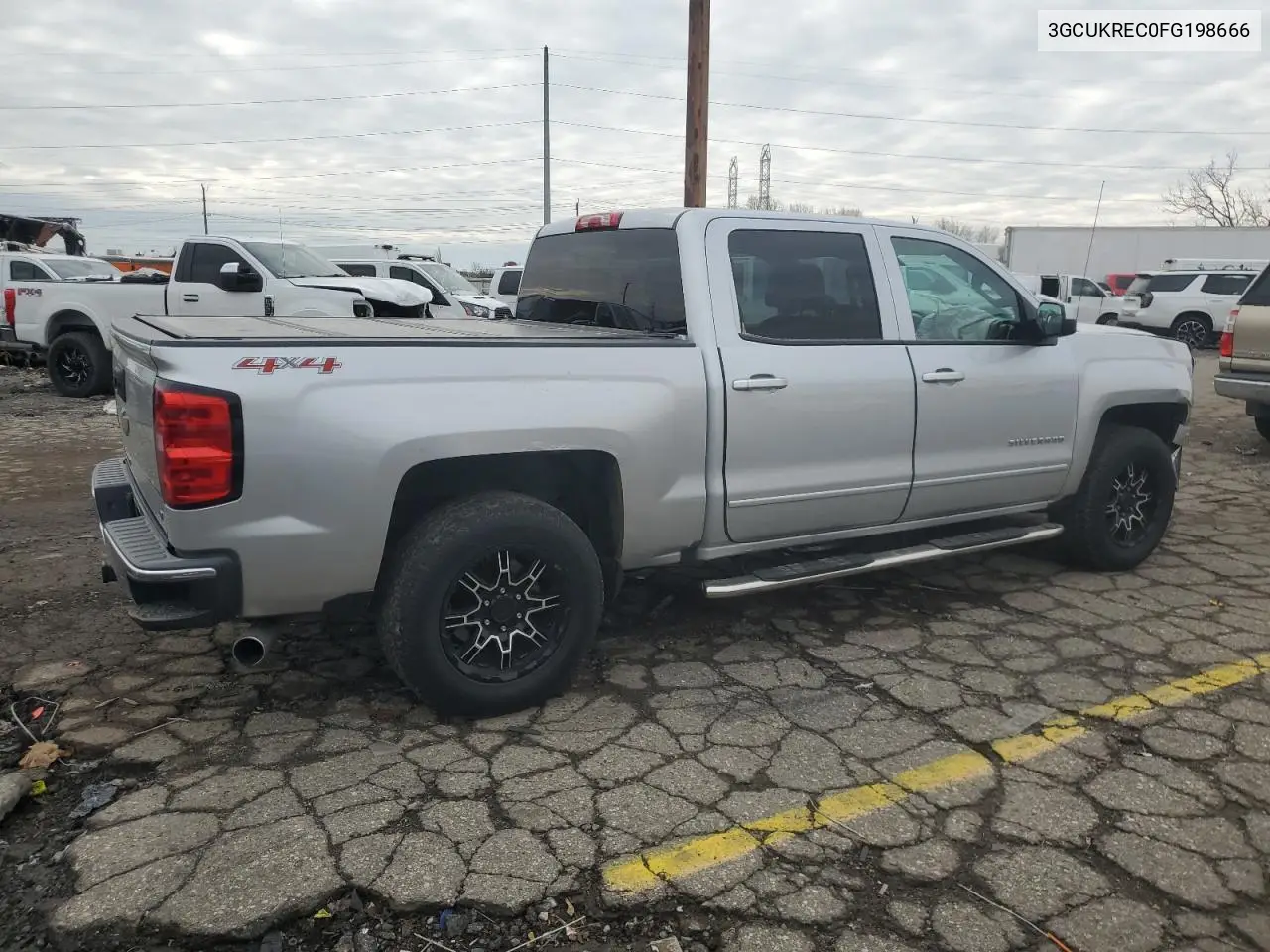 3GCUKREC0FG198666 2015 Chevrolet Silverado K1500 Lt