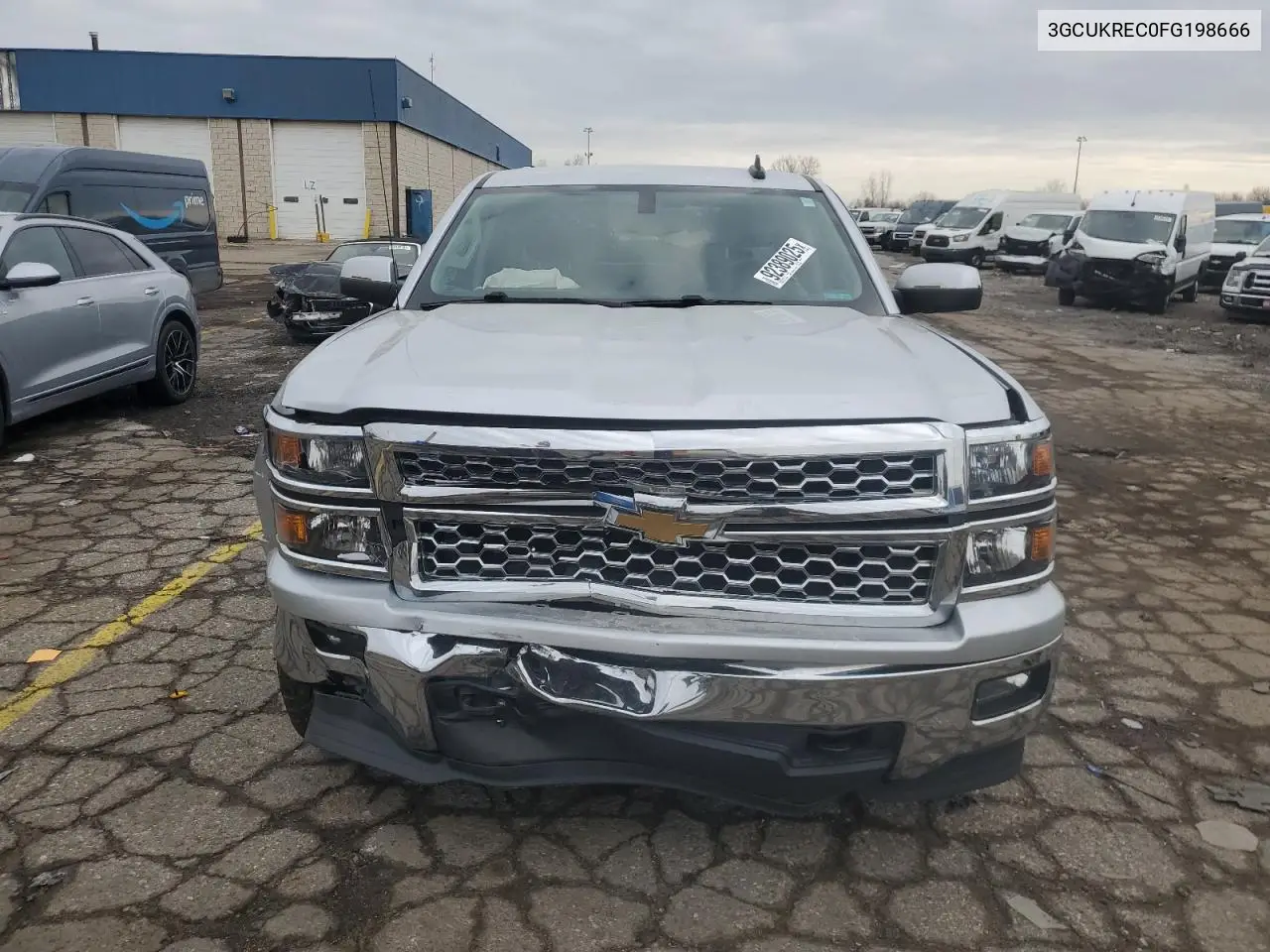 3GCUKREC0FG198666 2015 Chevrolet Silverado K1500 Lt