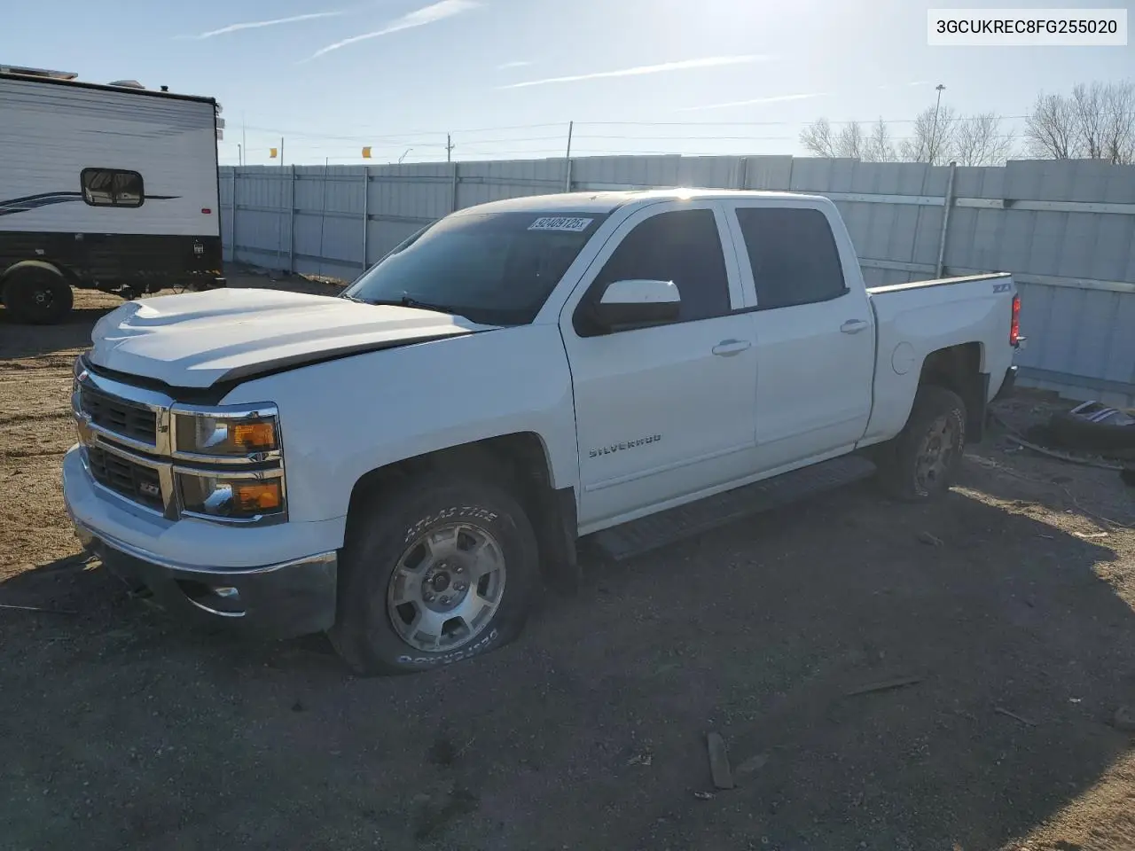 3GCUKREC8FG255020 2015 Chevrolet Silverado K1500 Lt