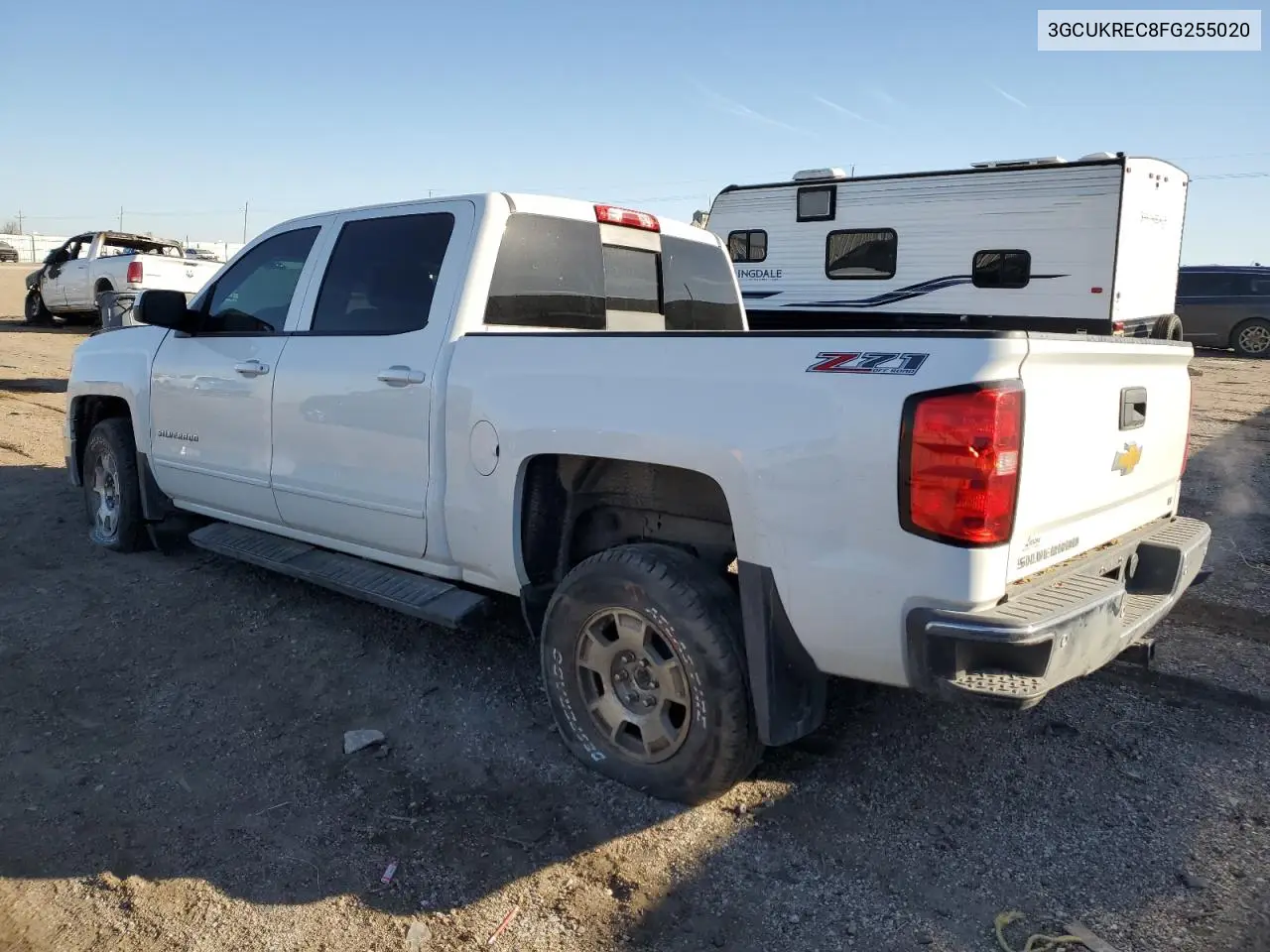 3GCUKREC8FG255020 2015 Chevrolet Silverado K1500 Lt