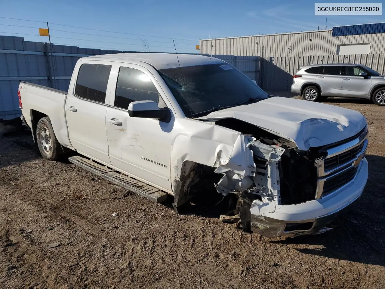 3GCUKREC8FG255020 2015 Chevrolet Silverado K1500 Lt
