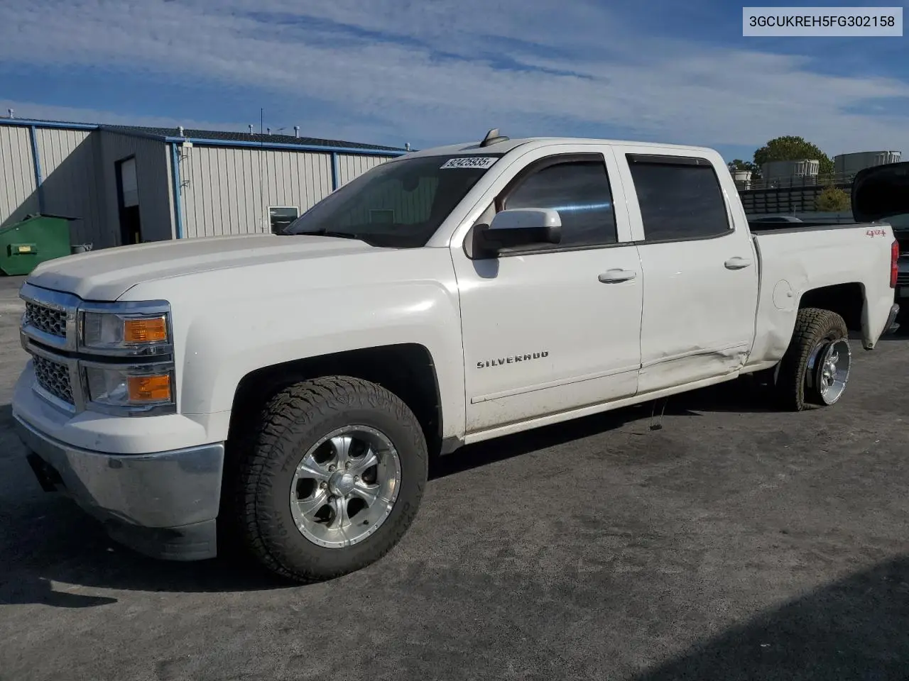 3GCUKREH5FG302158 2015 Chevrolet Silverado K1500 Lt