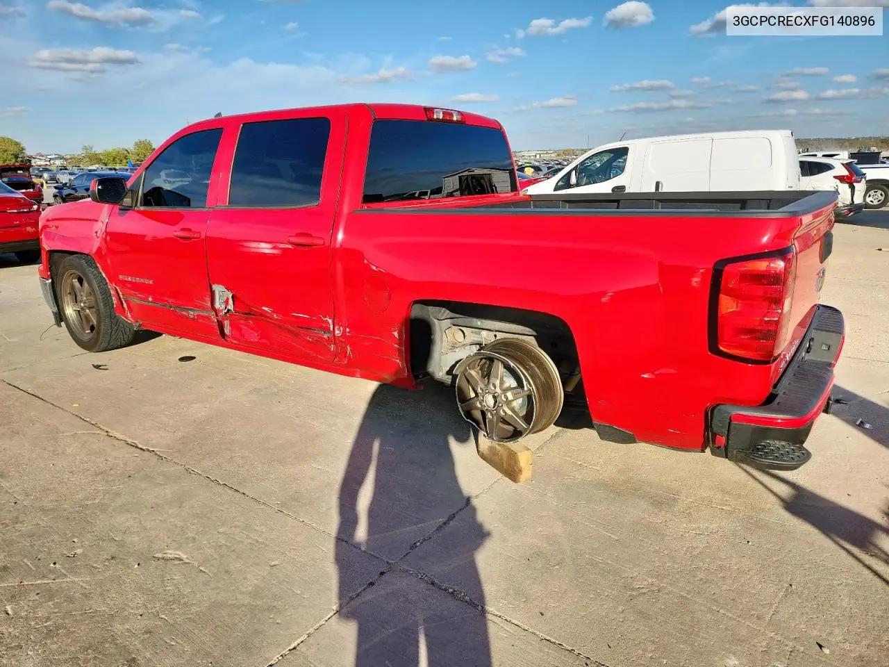 3GCPCRECXFG140896 2015 Chevrolet Silverado C1500 Lt
