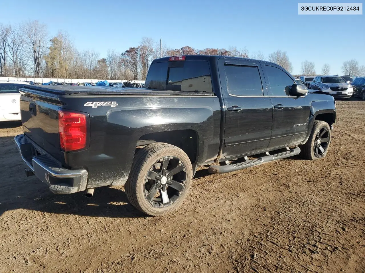 3GCUKREC0FG212484 2015 Chevrolet Silverado K1500 Lt