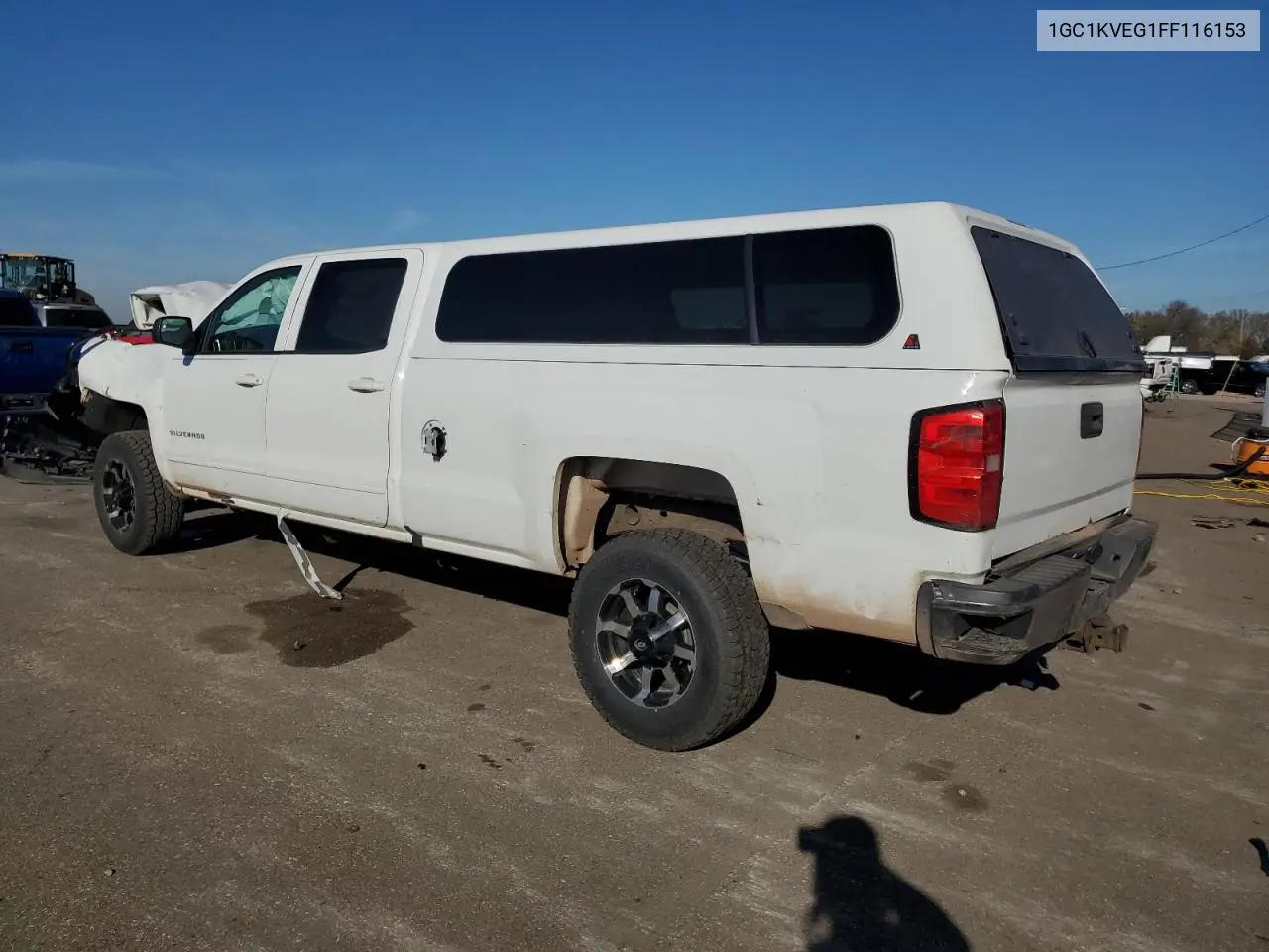1GC1KVEG1FF116153 2015 Chevrolet Silverado K2500 Heavy Duty Lt