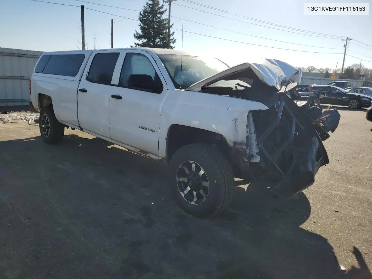 1GC1KVEG1FF116153 2015 Chevrolet Silverado K2500 Heavy Duty Lt