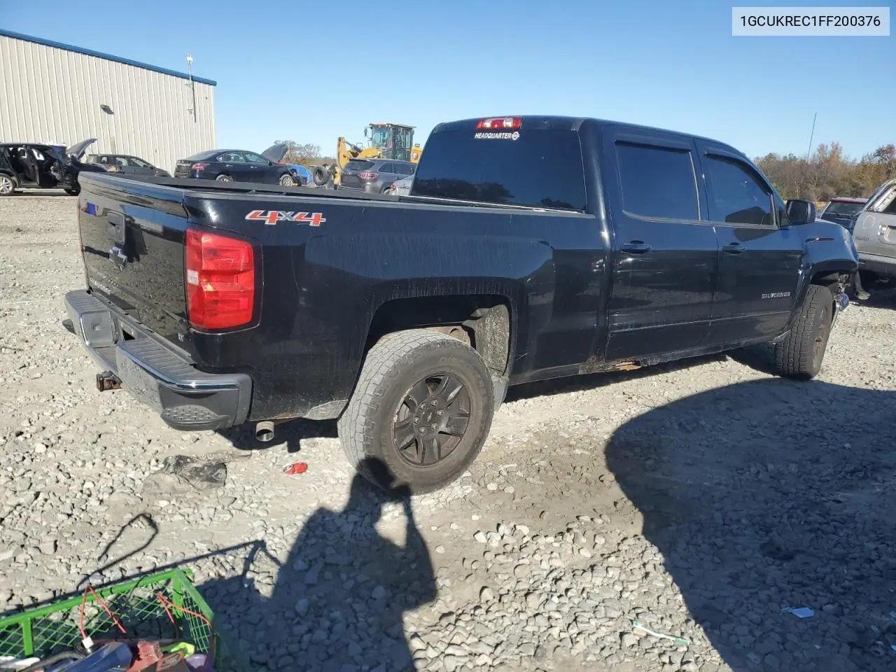 1GCUKREC1FF200376 2015 Chevrolet Silverado K1500 Lt