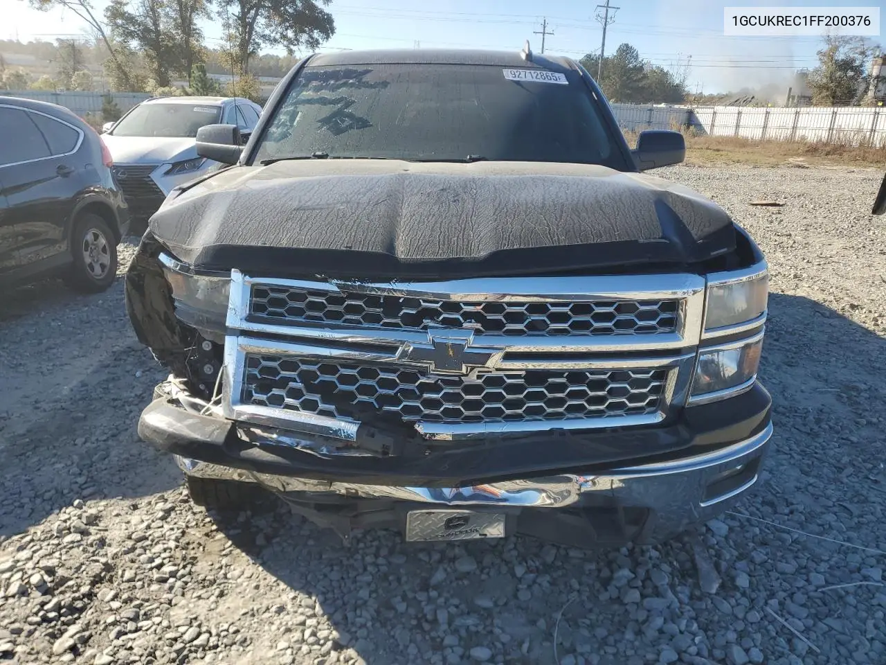1GCUKREC1FF200376 2015 Chevrolet Silverado K1500 Lt