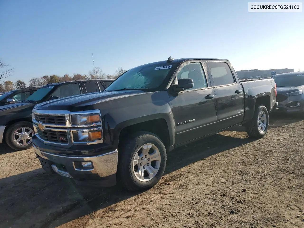 3GCUKREC6FG524180 2015 Chevrolet Silverado K1500 Lt