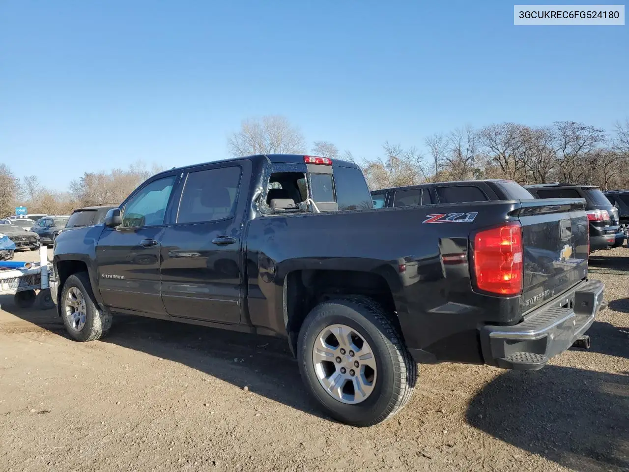 3GCUKREC6FG524180 2015 Chevrolet Silverado K1500 Lt