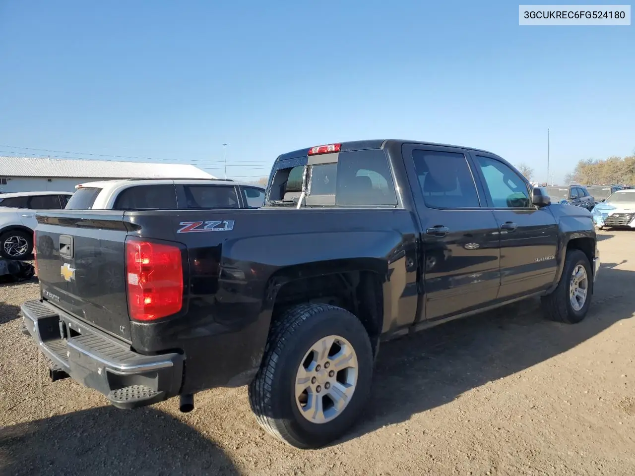 3GCUKREC6FG524180 2015 Chevrolet Silverado K1500 Lt