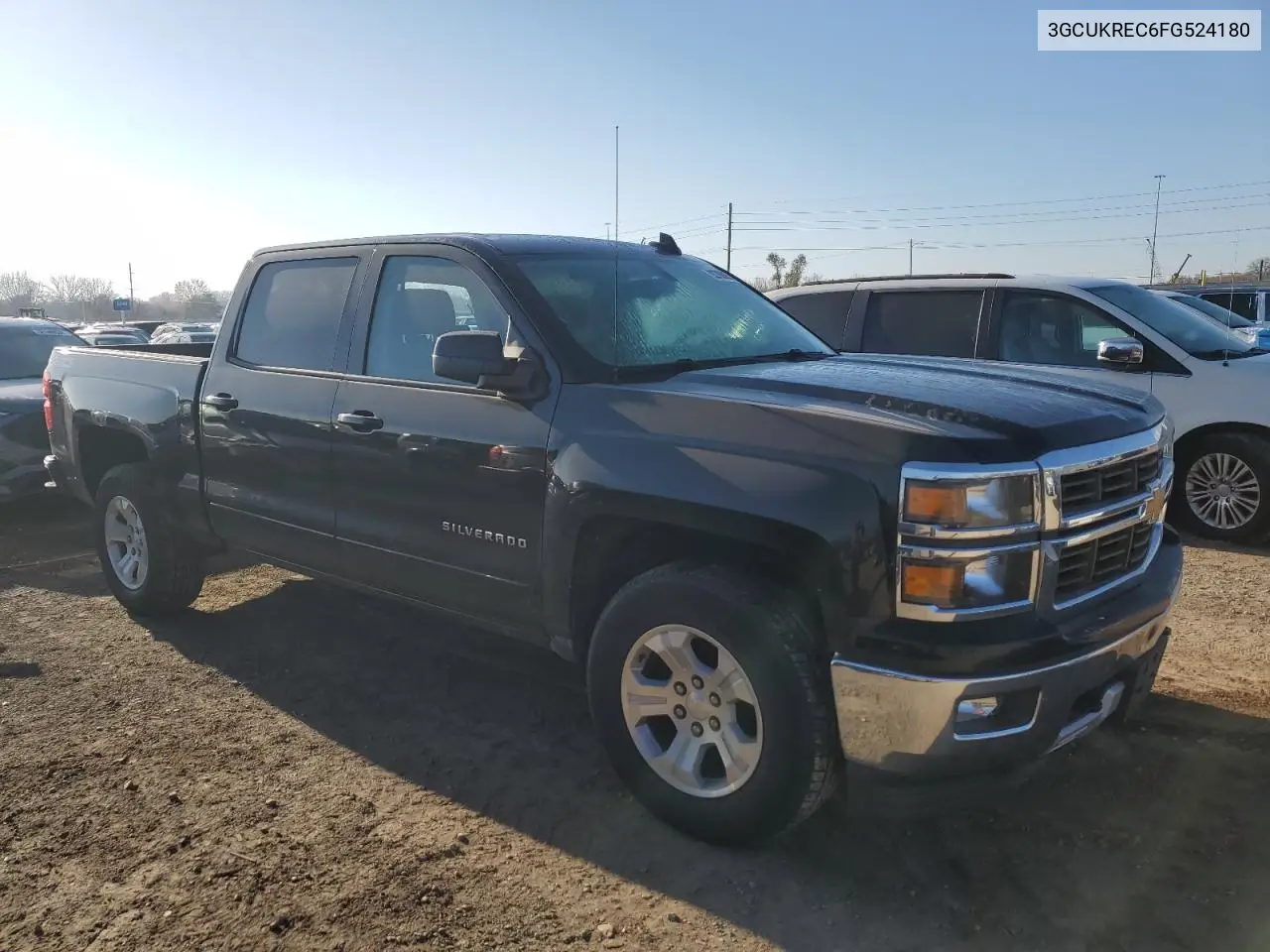 3GCUKREC6FG524180 2015 Chevrolet Silverado K1500 Lt