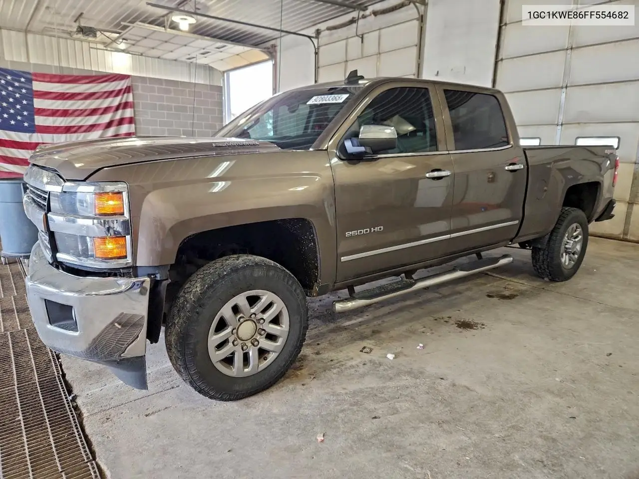 1GC1KWE86FF554682 2015 Chevrolet Silverado K2500 Heavy Duty Ltz