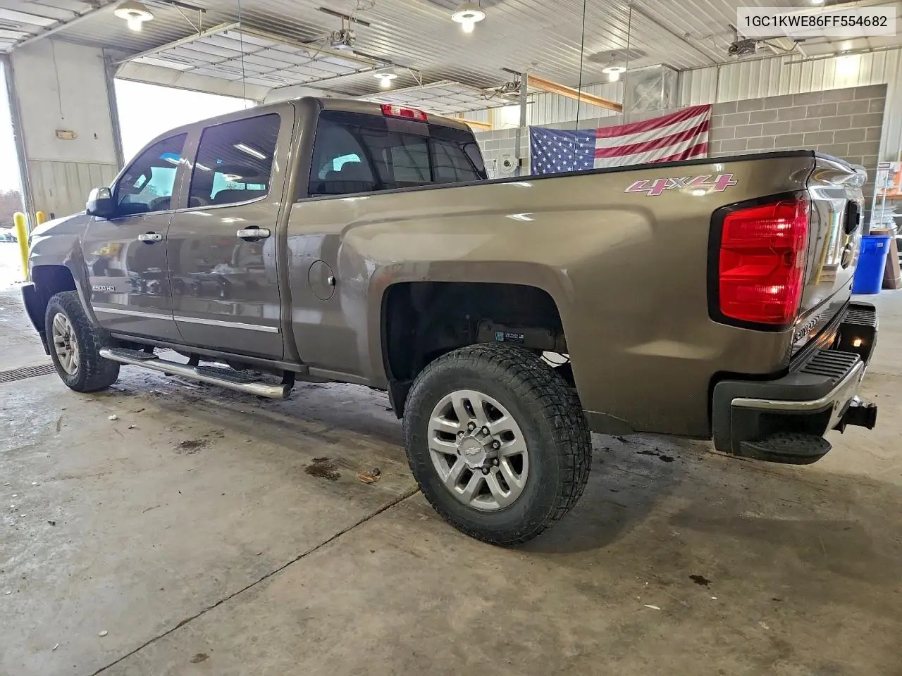 1GC1KWE86FF554682 2015 Chevrolet Silverado K2500 Heavy Duty Ltz