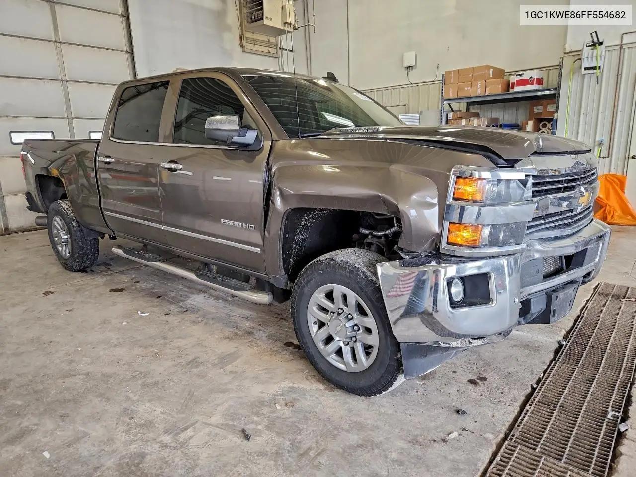 1GC1KWE86FF554682 2015 Chevrolet Silverado K2500 Heavy Duty Ltz