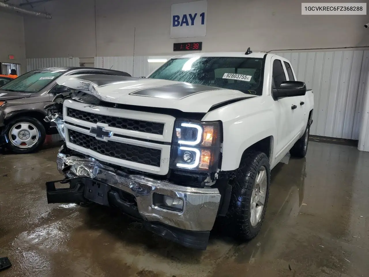 1GCVKREC6FZ368288 2015 Chevrolet Silverado K1500 Lt