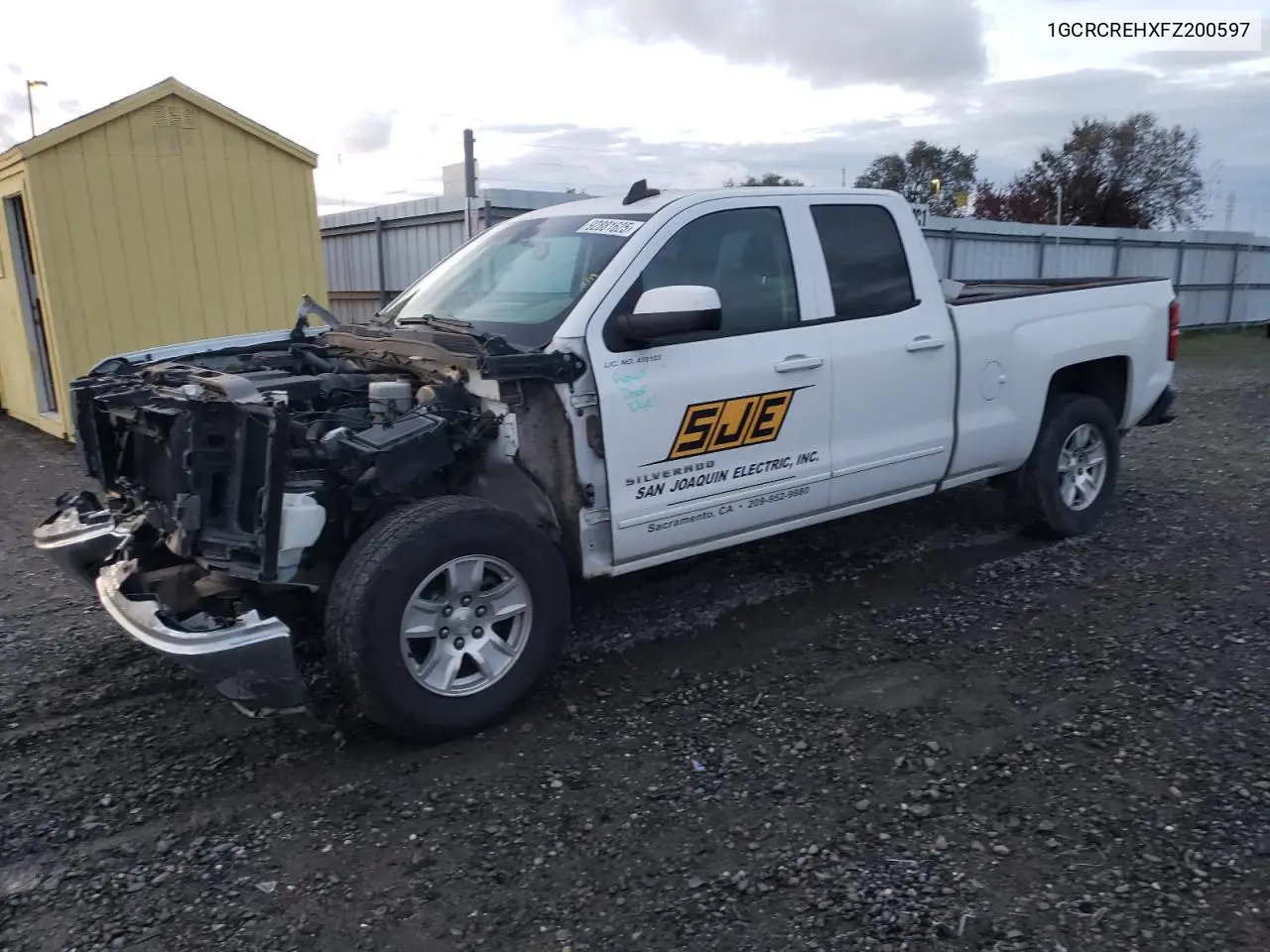 1GCRCREHXFZ200597 2015 Chevrolet Silverado C1500 Lt