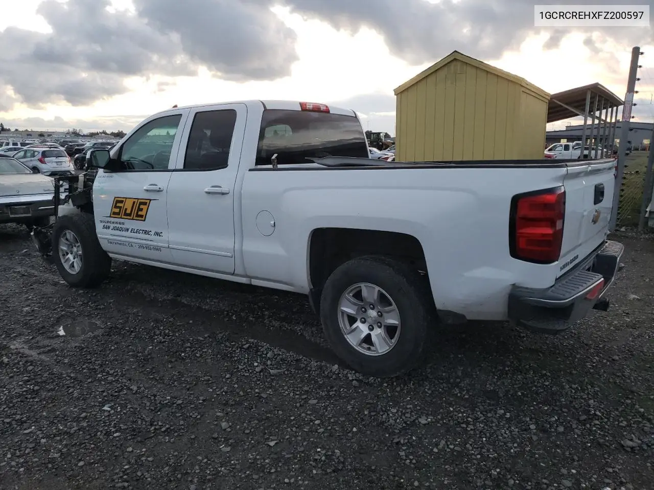 1GCRCREHXFZ200597 2015 Chevrolet Silverado C1500 Lt