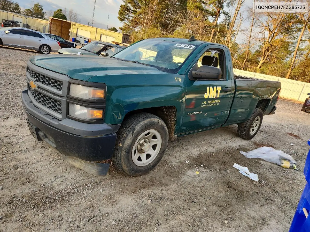 1GCNCPEH7FZ285725 2015 Chevrolet Silverado C1500