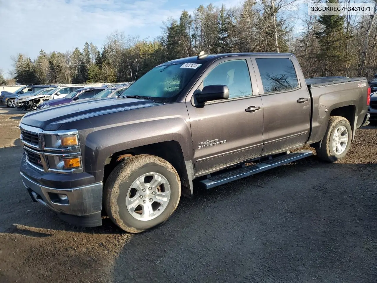 3GCUKREC7FG431071 2015 Chevrolet Silverado K1500 Lt