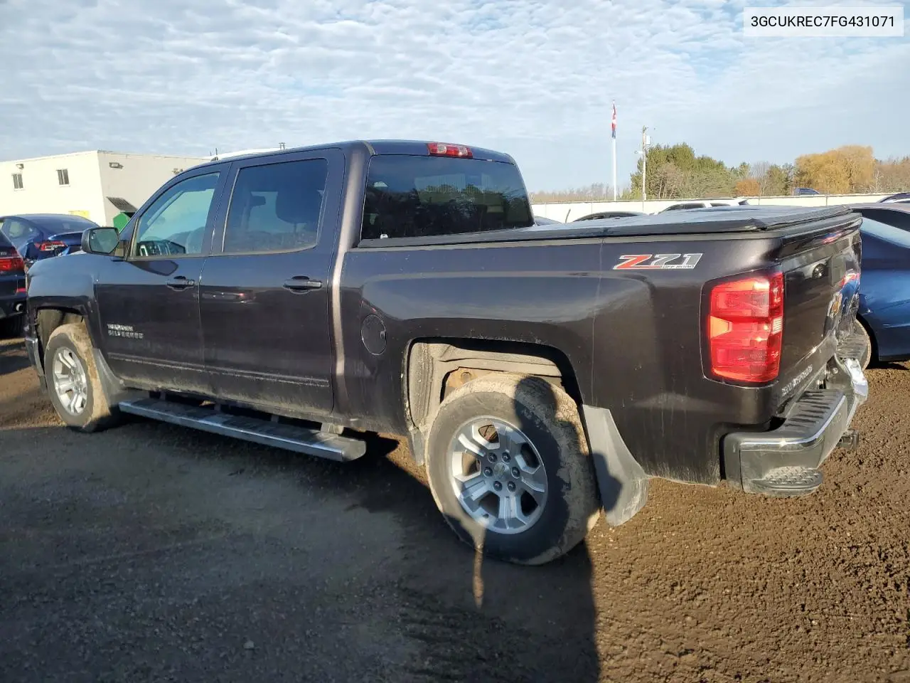 3GCUKREC7FG431071 2015 Chevrolet Silverado K1500 Lt