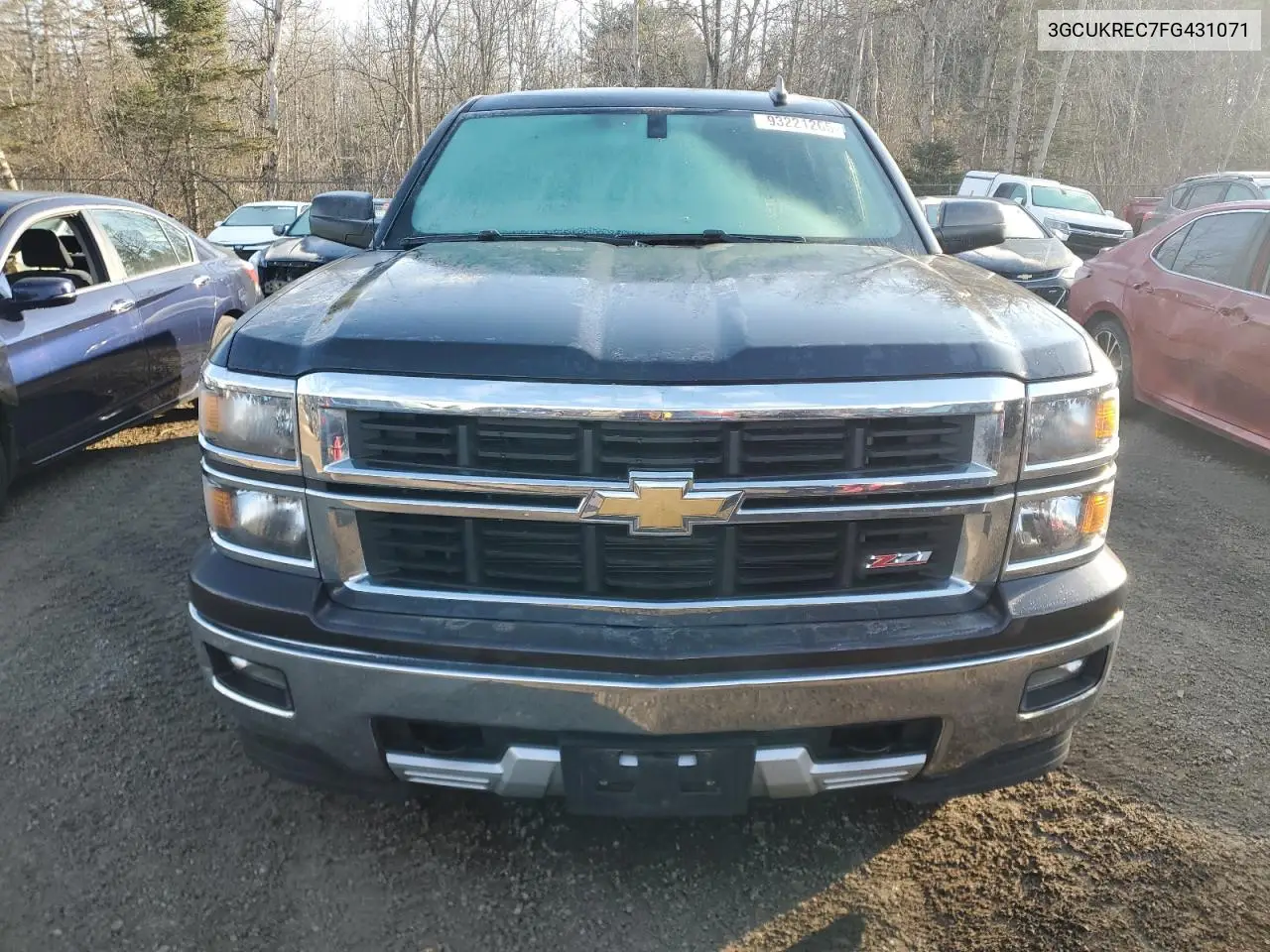 3GCUKREC7FG431071 2015 Chevrolet Silverado K1500 Lt