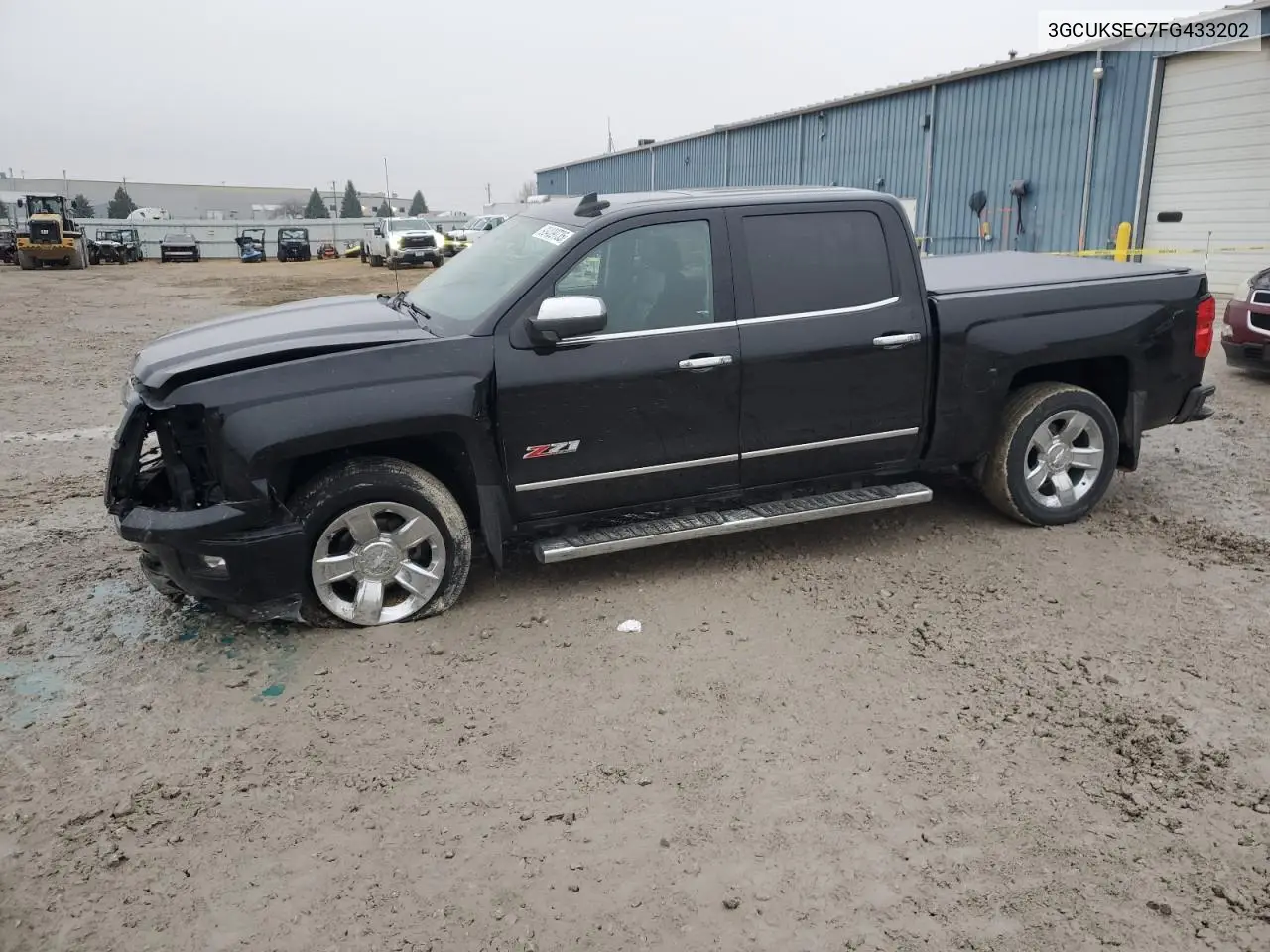 3GCUKSEC7FG433202 2015 Chevrolet Silverado K1500 Ltz