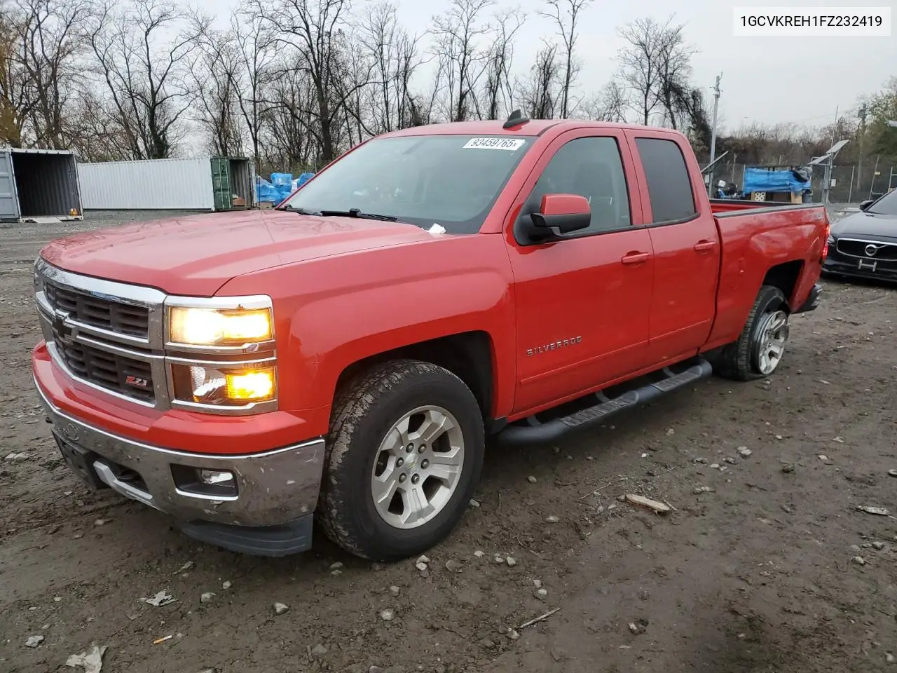 1GCVKREH1FZ232419 2015 Chevrolet Silverado K1500 Lt