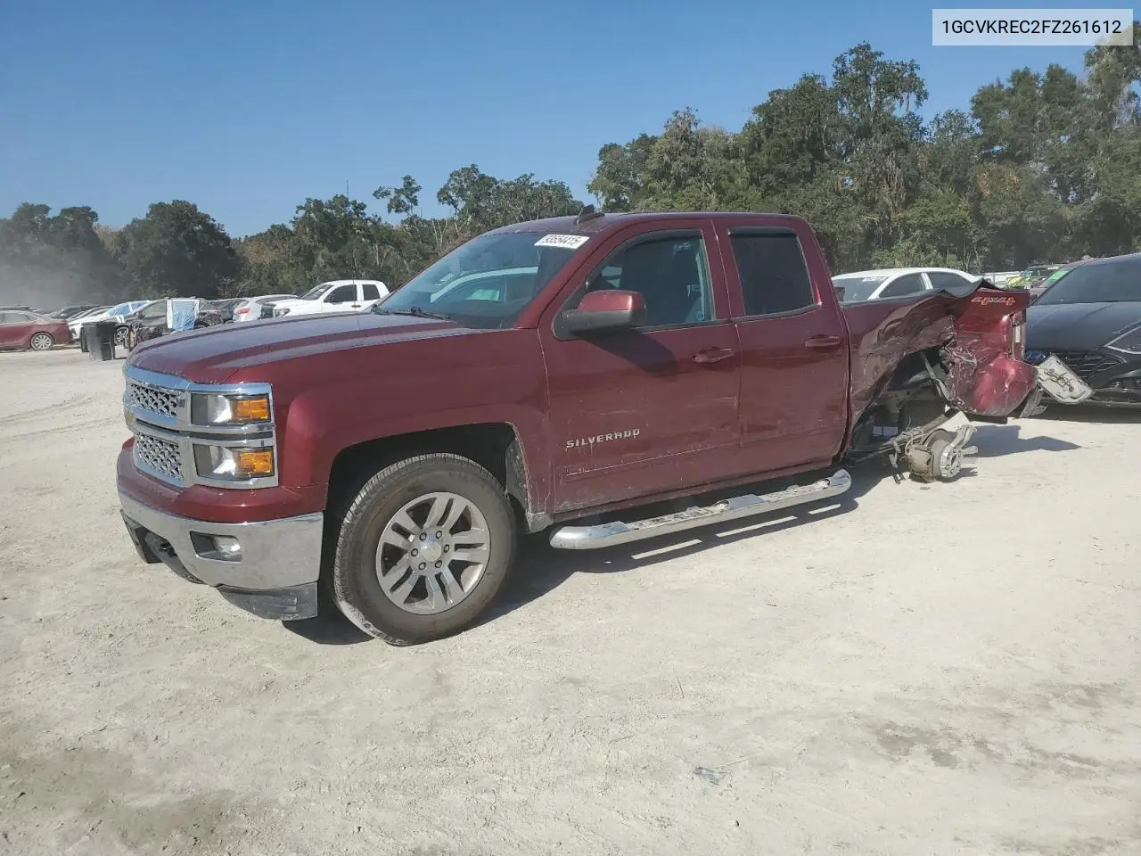 1GCVKREC2FZ261612 2015 Chevrolet Silverado K1500 Lt
