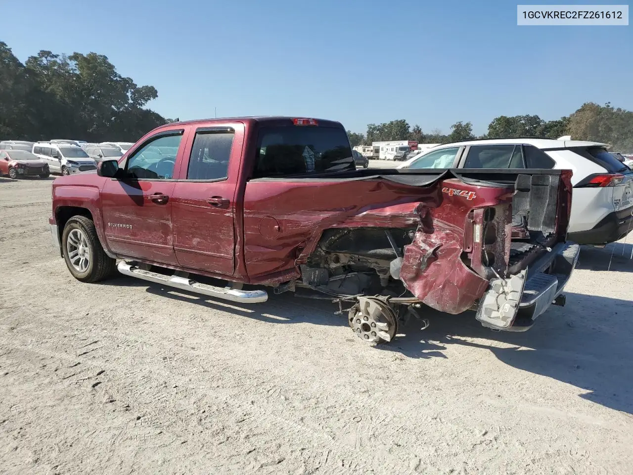 1GCVKREC2FZ261612 2015 Chevrolet Silverado K1500 Lt