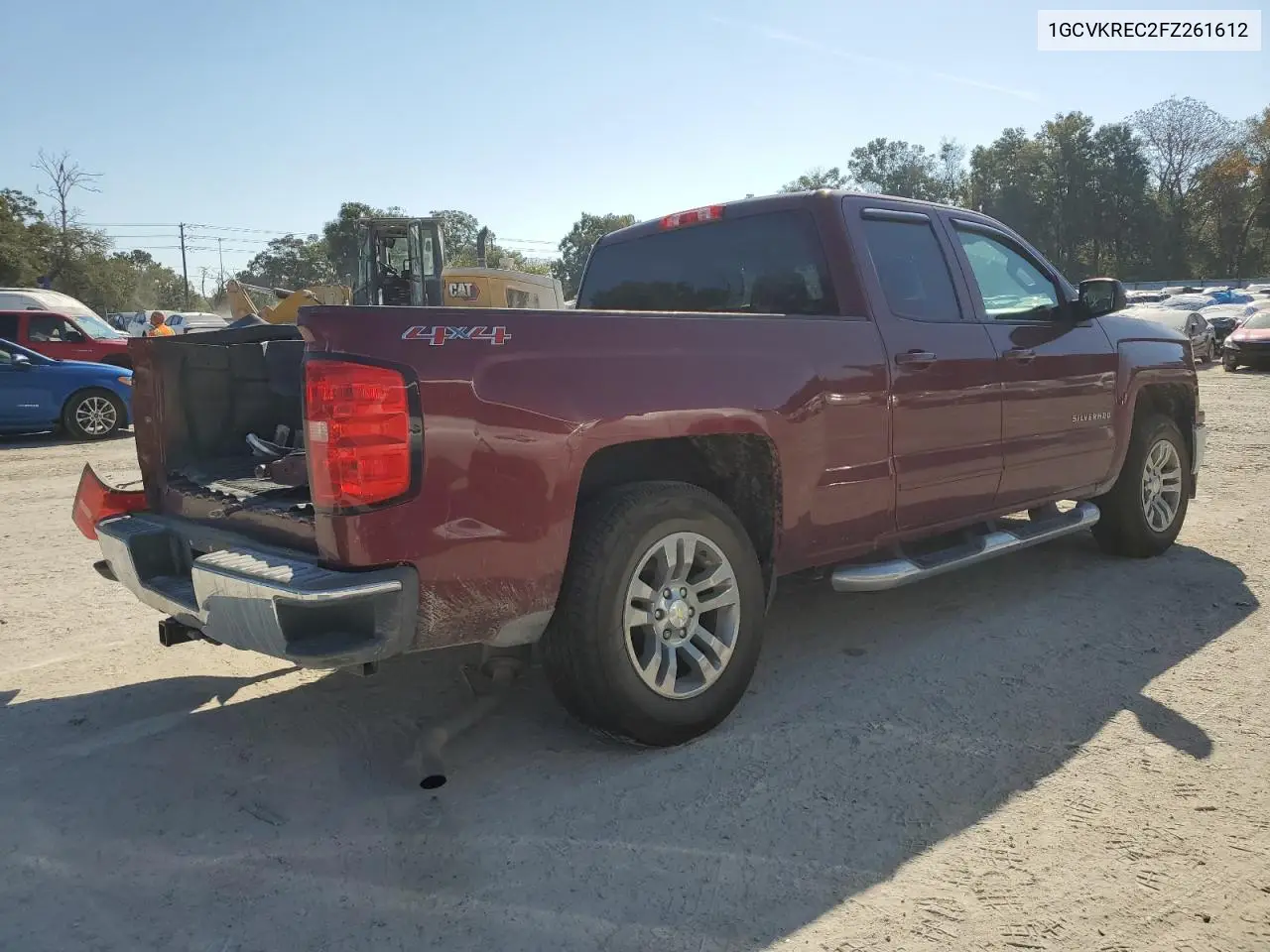 1GCVKREC2FZ261612 2015 Chevrolet Silverado K1500 Lt