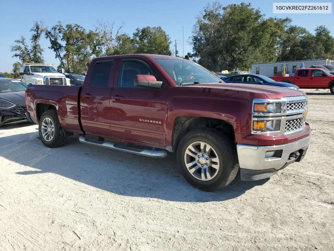 1GCVKREC2FZ261612 2015 Chevrolet Silverado K1500 Lt