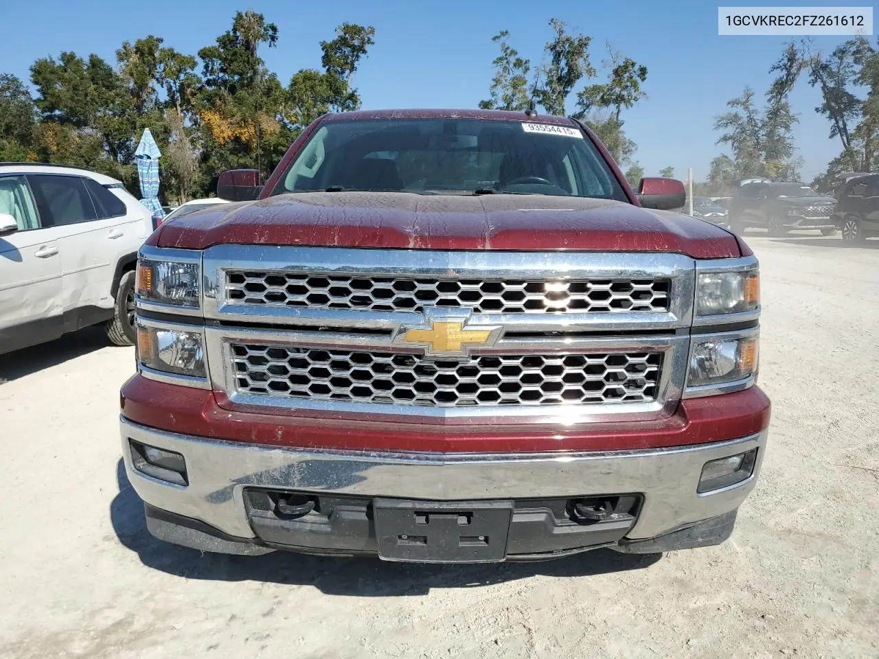 1GCVKREC2FZ261612 2015 Chevrolet Silverado K1500 Lt